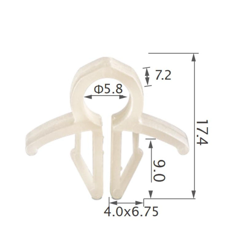 Wire Retainer Routing Clips Cable Wire Routing Clips Retainer Hold 6mm A19730 90654-SA4-003 For GM ...